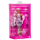 Poupée Barbie fashionsta deluxe+cheveux rose métallisé