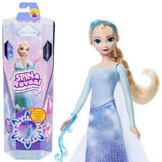 Spin pop surgelé et révéler Elsa