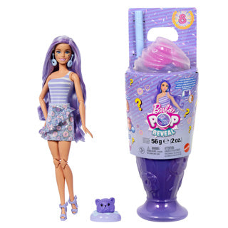Barbie pop révéler des friandises douces violettes