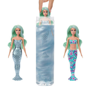 La couleur de Barbie révèle la sirène en mer profonde