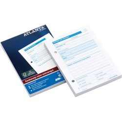 Tickets de caisse djois a5406-033 10,5x14,8cm numérotés unitairement 50 feuilles