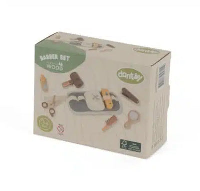 Set de coiffure en bois Dantoy 8 pièces