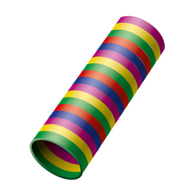Globos serpentines 5 couleurs mélangées 4m