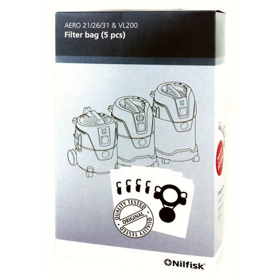 Nilfisk 107419590 5 sacs d'aspirateur aéro