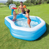 Piscine gonflable de tir.