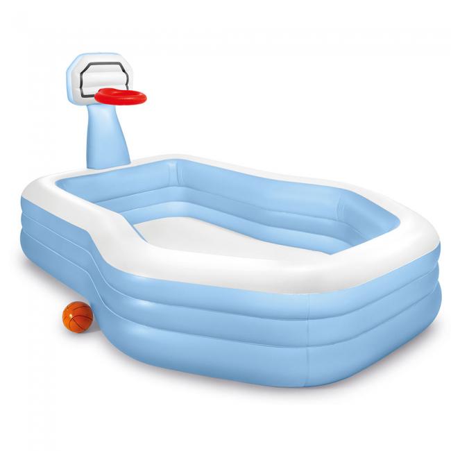 Piscine gonflable de tir.