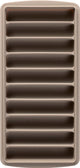 Aya ida aya ida - bac à glaçons - moule à glaçons - moule à glaçons en silicone avec couvercle - sans bpa - réutilisable - glaçons allongés pour bouteilles - boissons froides - bois flotté