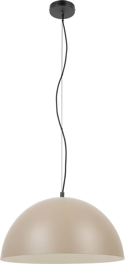 Suspension Eglo gaetano 1 - e27 - ø 53 cm - couleur sable crème