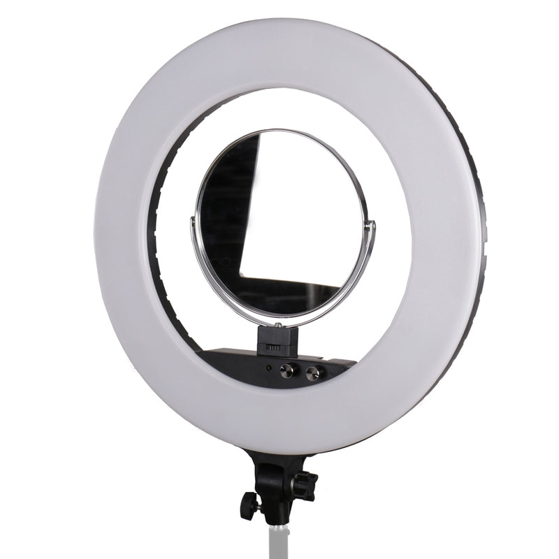 StudioKing LED Anneau Lampe Set LED-480ASK sur 230V