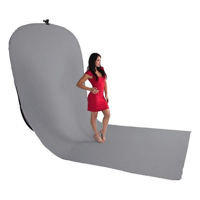 StudioKing Fond d'Écran BBT-03-10 Gris Vert 400x150 cm