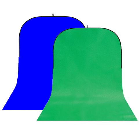 StudioKing Fond d'Écran BBT-10-07 Vert Bleu 400x150 cm