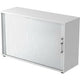 Classeur Bach 2fh Hammerer bois blanc, métal