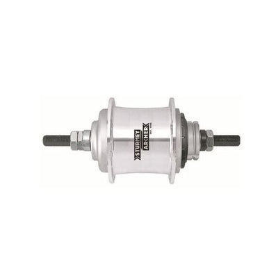 Moyeu Sturmey Archer S-RF3 roue libre 3 vitesses - 36 trous - argenté
