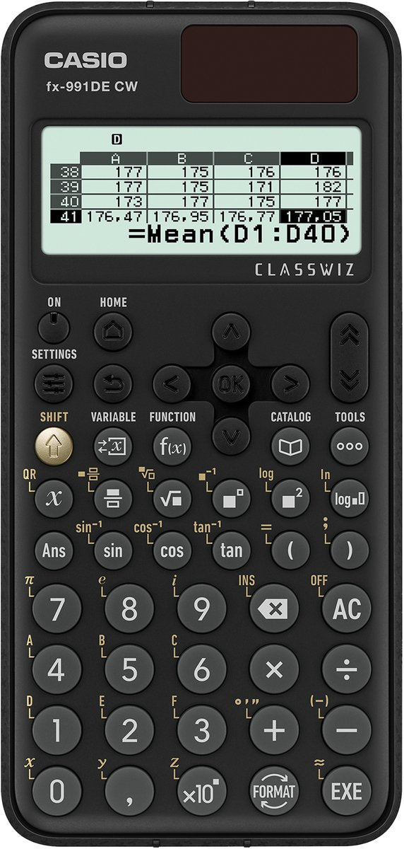 Calculatrice Casio - fx-991de cw