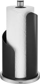 Porte-rouleau de cuisine Gefu courbe 30 cm – noir mat – acier inoxydable – s'arrache d'une seule main