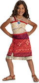 Déguisement Disney - Moana 2, costume Moana Vaiana Basic Plus Dress, taille XS (3-4 ans)