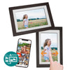 Benel Frameo Cadre photo numérique HF-101WB Marron 10,1 pouces