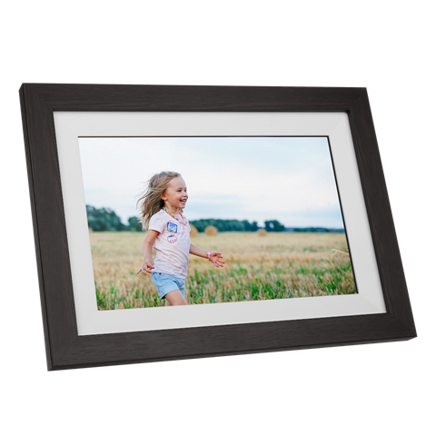 Benel Frameo Cadre photo numérique HF-101WB Marron 10,1 pouces