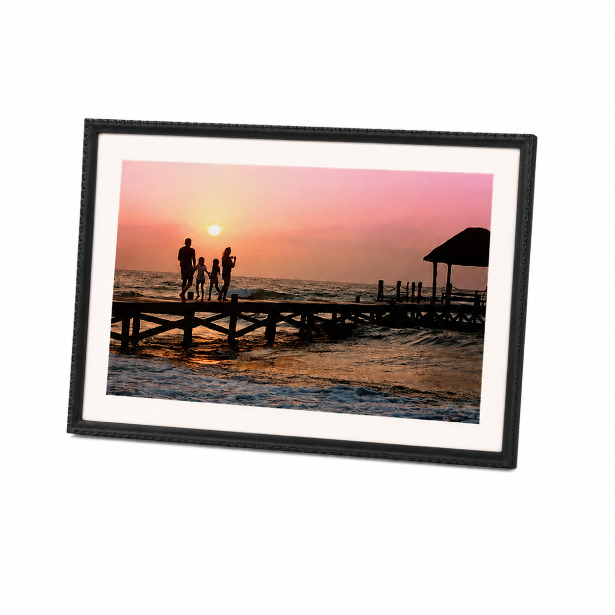 Frame photo numérique Benel Frameo HF-109T Black 10,1 pouces avec frameglow