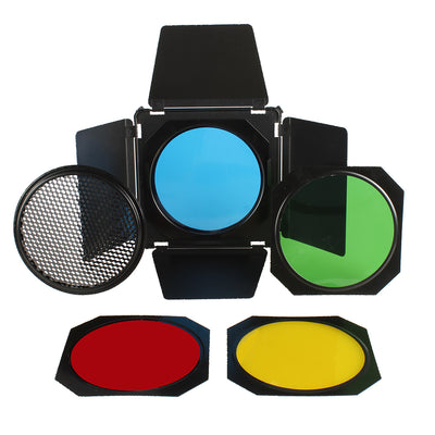 Studioking Kleptenset SK-BD18 avec filtres de couleur et nid d'abeille