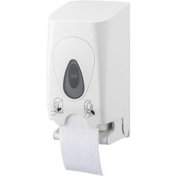 Distributeur de papier toilette 5591 plastique abs blanc