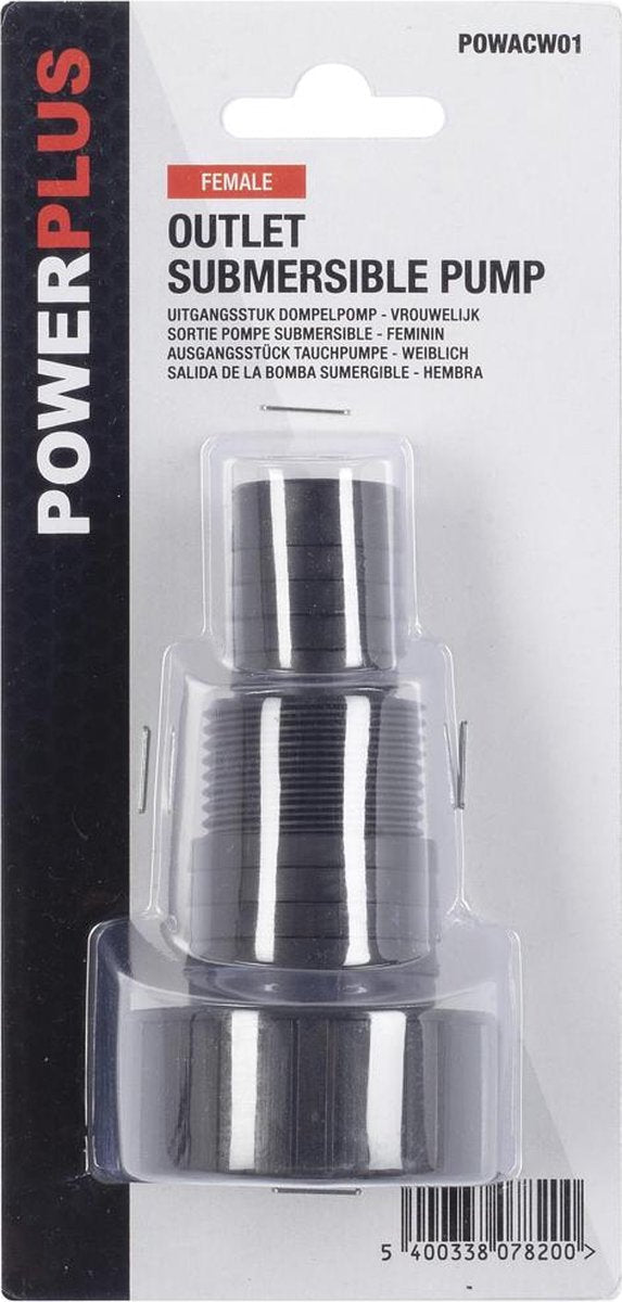 Powerplus - powacw01 - raccord cannelé pour tuyau