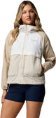 Veste d'extérieur coupe-vent pour femme Columbia Spire Valley™ - pierre foncée, sel marin, fossile ancien