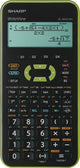Calculatrice scientifique Sharp - elw531xhgr - noir vert - 1x pile aaa - sh-elw531xhgr