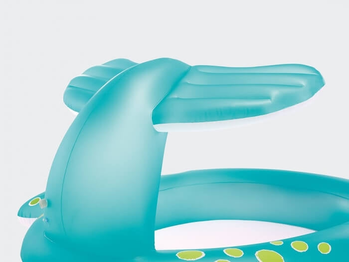 Piscine à baleines avec arrosage d'eau