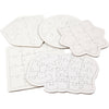 Puzzle Creativ company, taille 17-21 cm, blanc, 10 pièces, 1 boîte