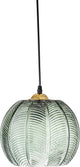 Bloomingville lampe à suspension verre adar vert