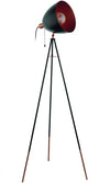 Lampadaire Eglo chester - e27 - 149,5 cm - cuivre noir