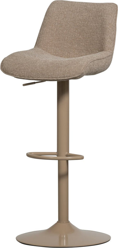 Chaise de bar réglable en hauteur Woood marten - sable - 110x45x50
