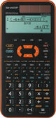 Calculatrice scientifique Sharp - elw531xgyr - noir orange - 1x pile aaa - sh-elw531xgyr