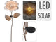 Pro garden solaire cueilleur de jardin fleur sur tige LED