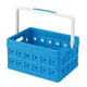 Caisse pliante Sunware 24 litres bleu blanc