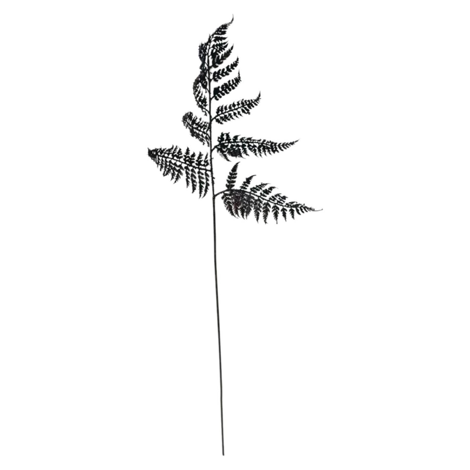 Atmosphère Mansion branche artificielle fougère marron 88cm