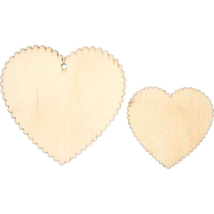 Coeurs d'entreprise Creativ, dim. 5,1x5,1 cm, 12 pièces, 1 boîte