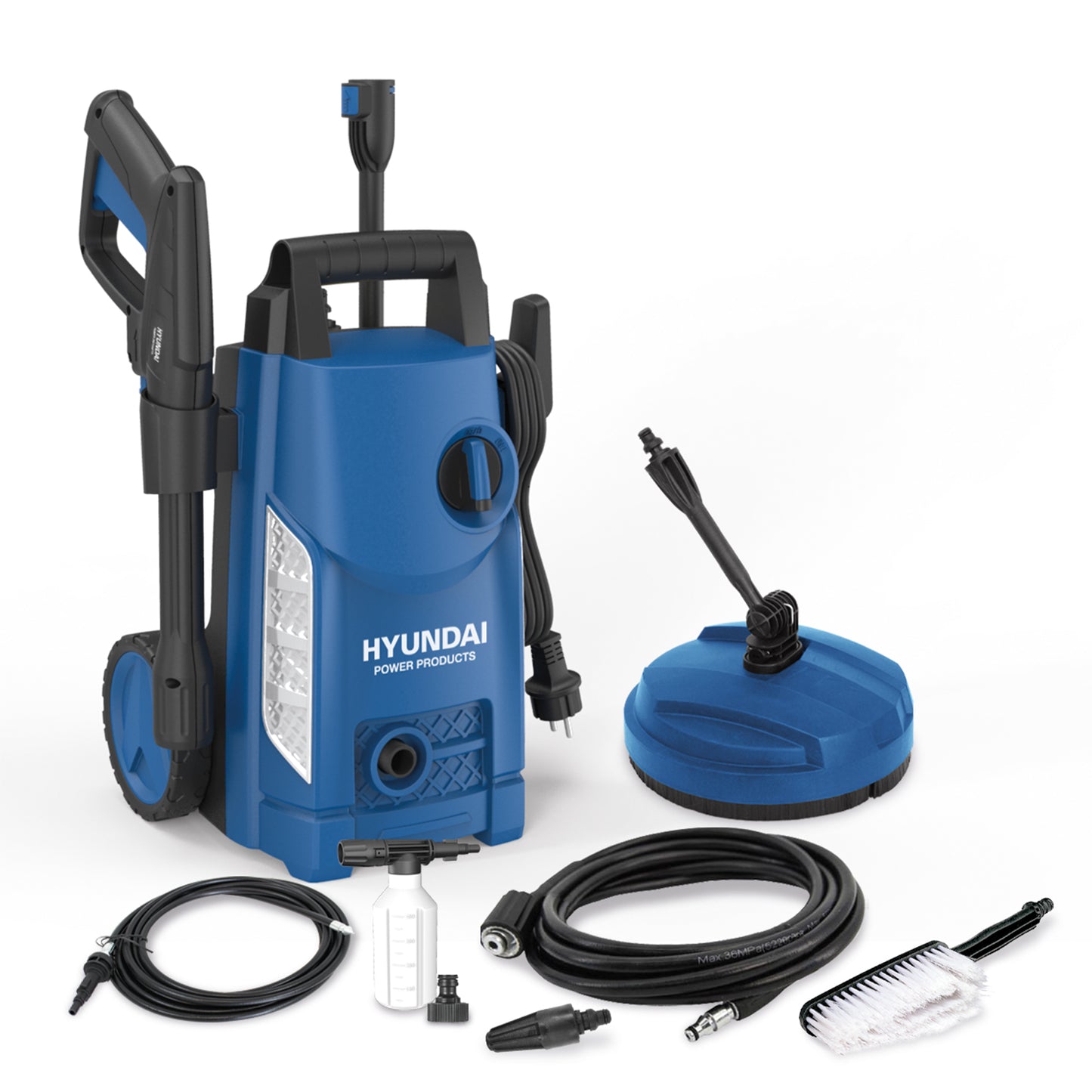 Ensemble de nettoyeur haute pression Hyundai | 1500w-57507