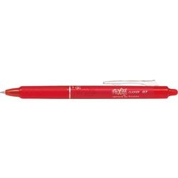 Roller frixion clicker pilot 0,7mm rouge rechargeable