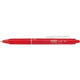 Roller frixion clicker pilot 0,7mm rouge rechargeable