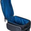 Basil Sport Design Trunkbag-Gray Bicycle Bagagaagragertas, 7-15L, hydrofuge, pour le vélo régulier et le vélo électrique