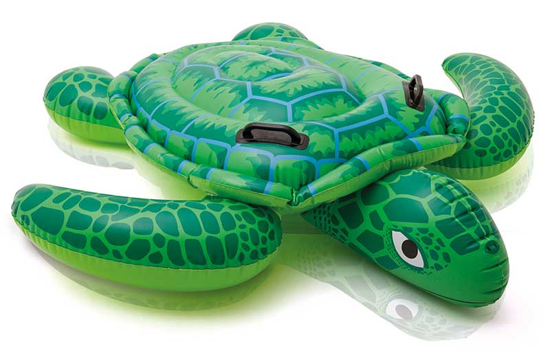 Petite tortue gonflable
