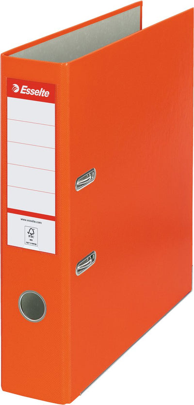 Esselte eko 11234 - classeur - a4 75mm - orange - durable - respectueux de l'environnement - robuste