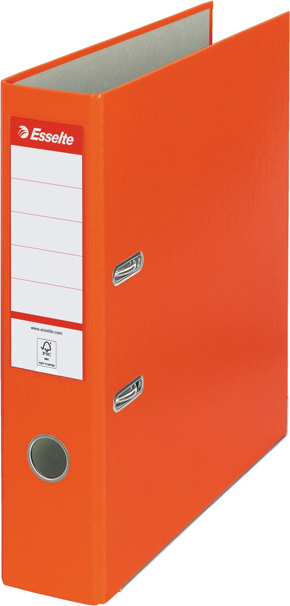 Esselte eko 11234 - classeur - a4 75mm - orange - durable - respectueux de l'environnement - robuste