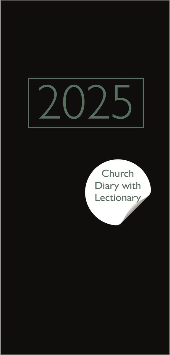 Agenda de poche d'église avec lectionnaire 2025