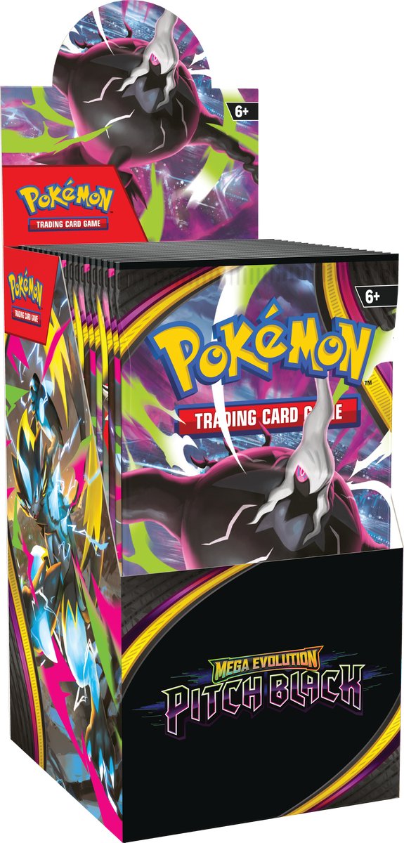 JCC Pokémon : Pitch Black - Boite Booster - 18 Boosters