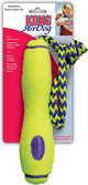 Kong air fetch – bâton – jouets pour chiens – l – flottant – vert
