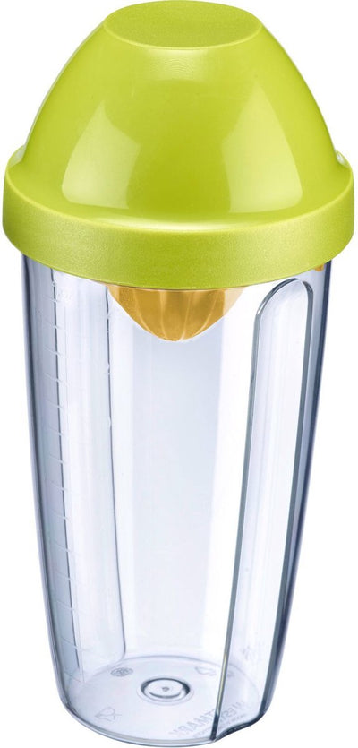 Mélangeur Westmark avec presse-agrumes et disque mélangeur amovible, capacité : 0,5 l, hauteur : 18,7 cm, plastique, sans BPA, presser + secouer, couleur : vert transparent jaune, 30792270