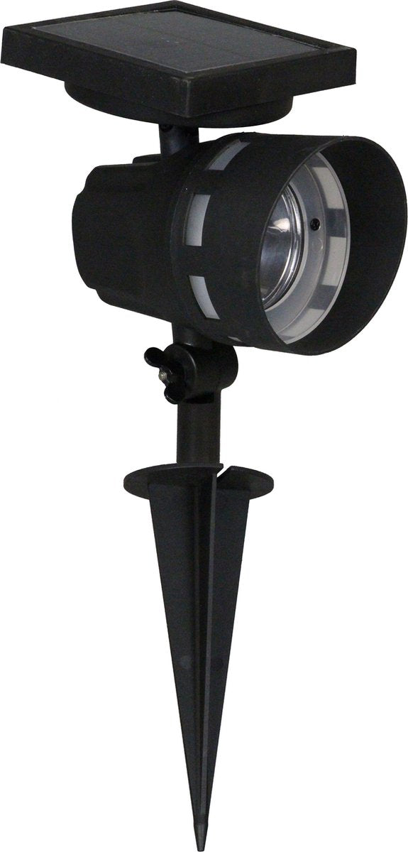 Luxform - montana - hybride solaire intelligent - spot à pointes - noir - 50 lumens - alimenté par l'énergie solaire